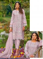 Organza Pink Traditional Wear Emboidery Work Pakistani Suit